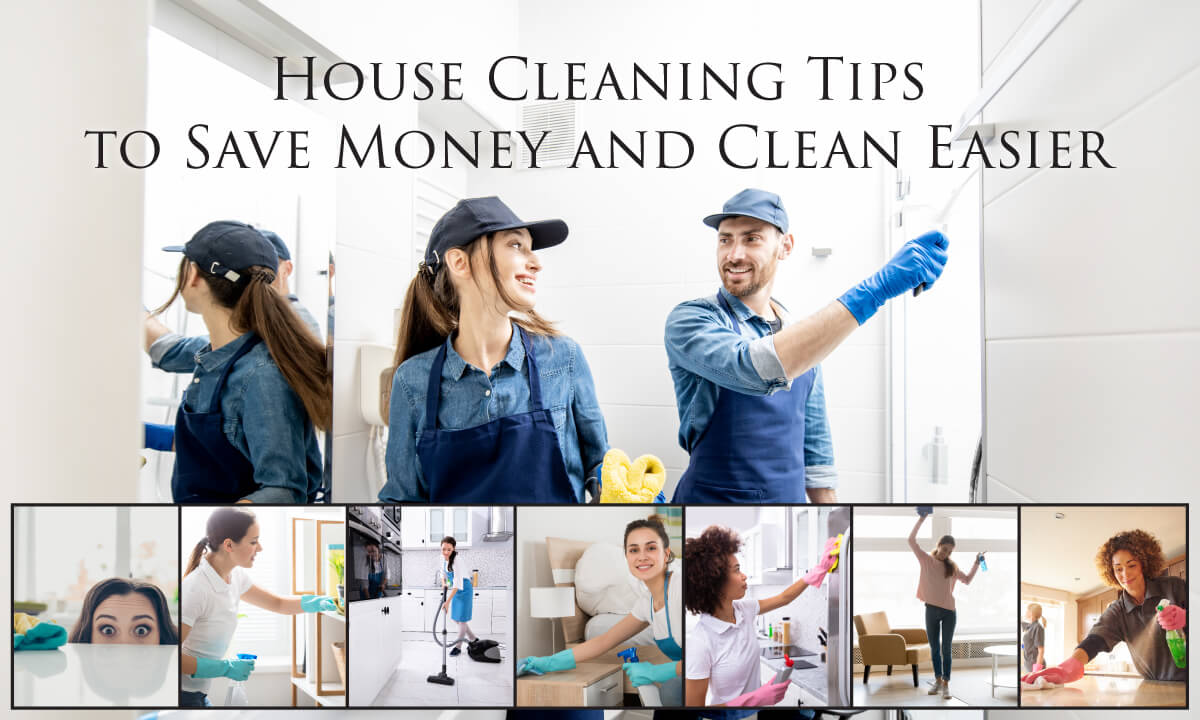 House Cleaning Tips to Save Money and Clean Easier